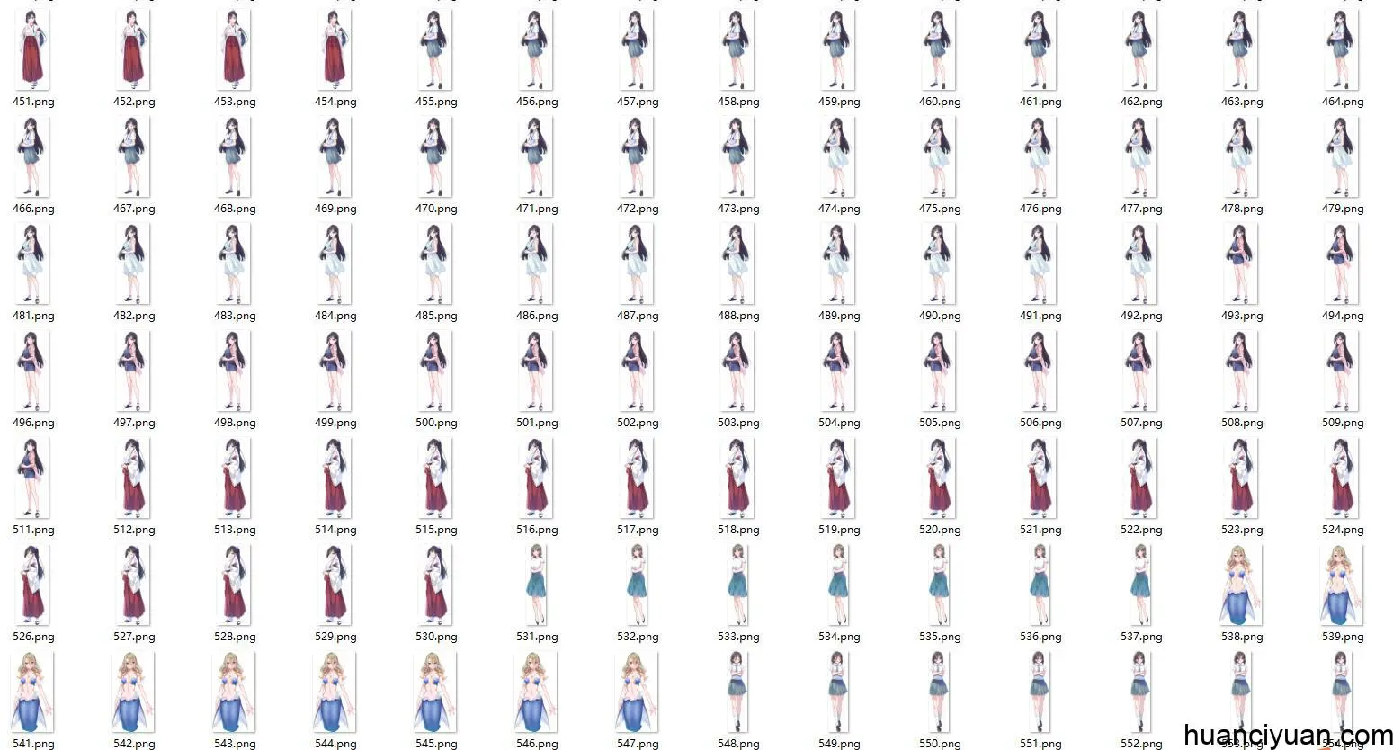 [会员][立绘图包][U35(うみこ)]彼方の人魚姫[555P]