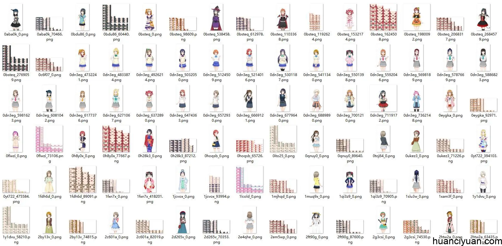 [会员][立绘图包]Love Live! ALL STARS[2093P]