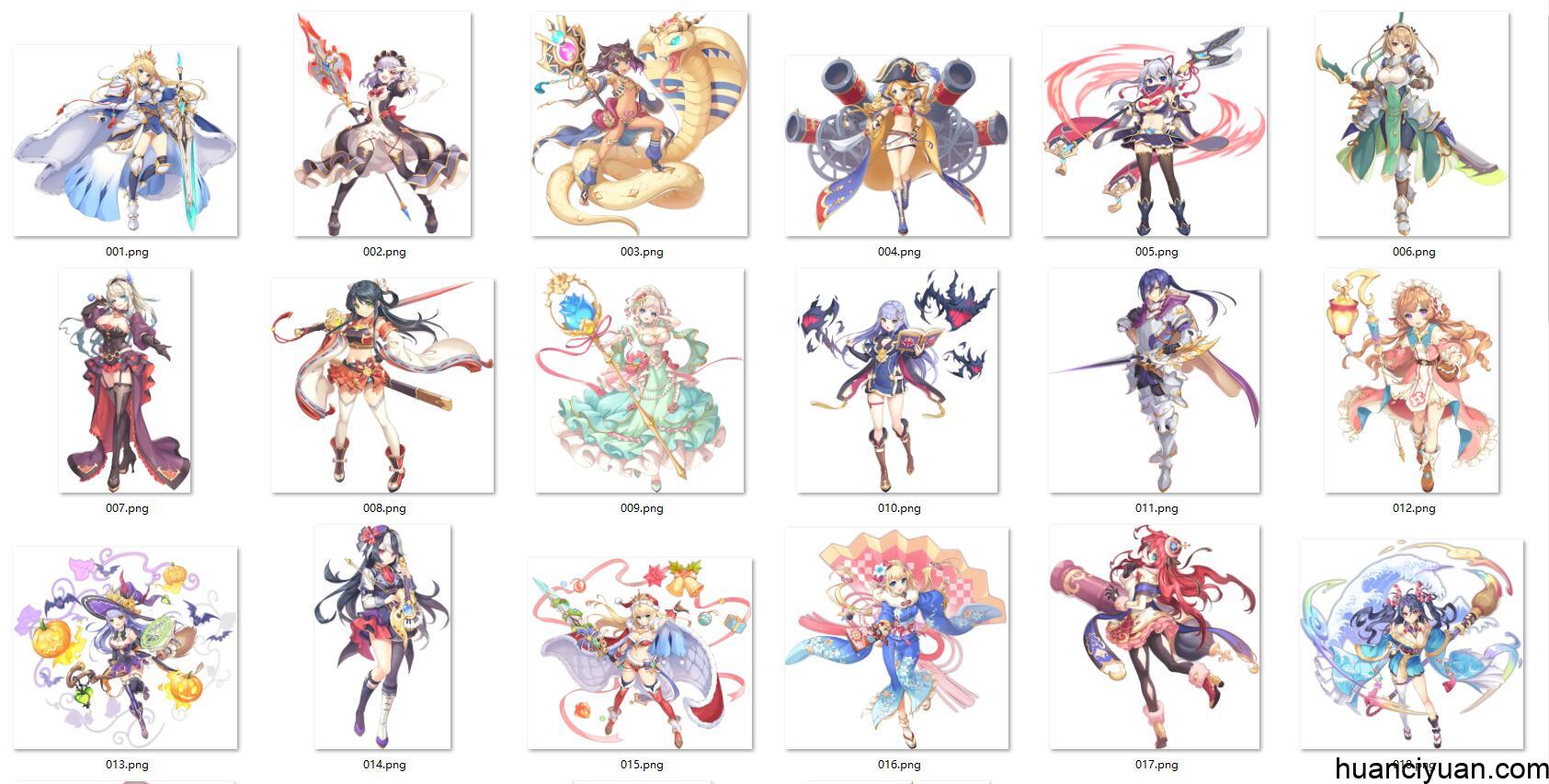 [会员][立绘图包]Legend Clover[121P]