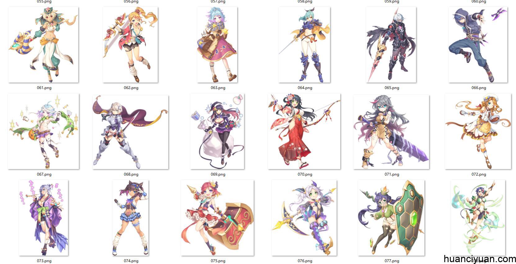 [会员][立绘图包]Legend Clover[121P]