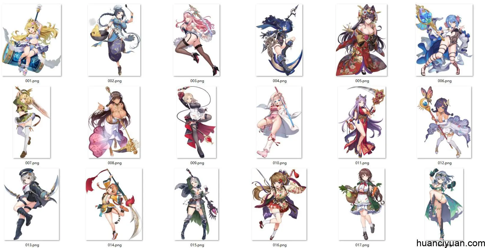 [会员][立绘图包]天启悖论[72P]