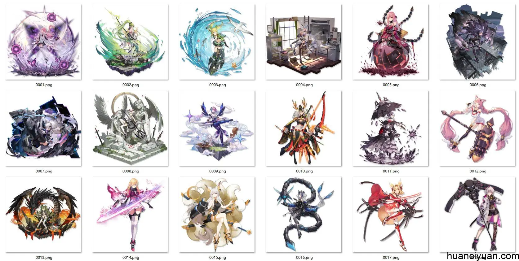 [会员][立绘图包]人形觉醒[252P]