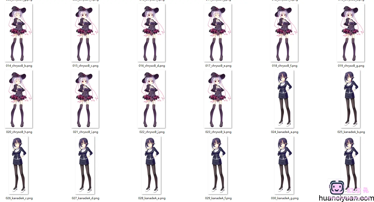 [会员][立绘图包][桐葉]紙の上の魔法使い[352P]