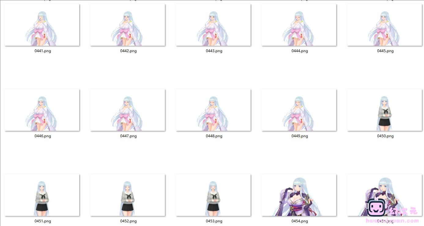 [会员][立绘图包][八宝備仁]美少女万華鏡異聞 雪おんな[1106P]