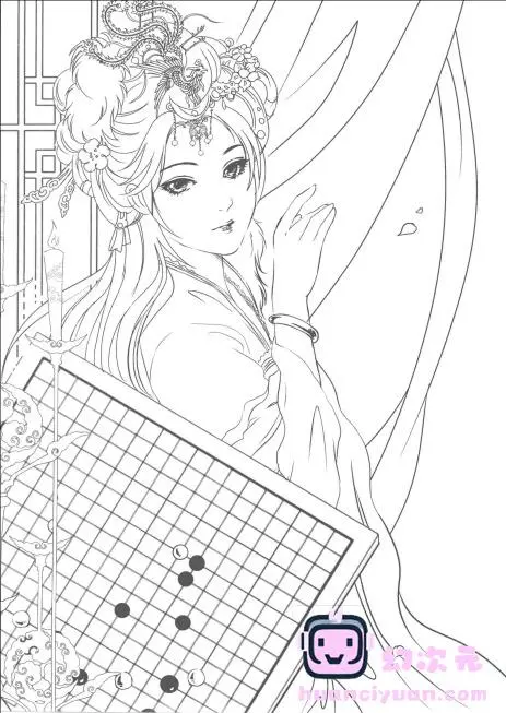 [线稿]古风线稿集V[97P]