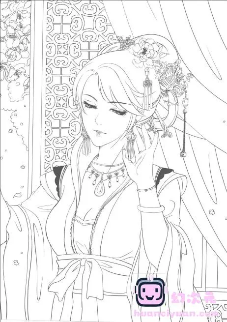 [线稿]古风线稿集V[97P]