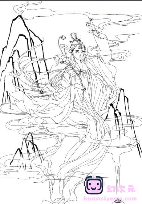 [线稿]古风线稿集IV[52P]