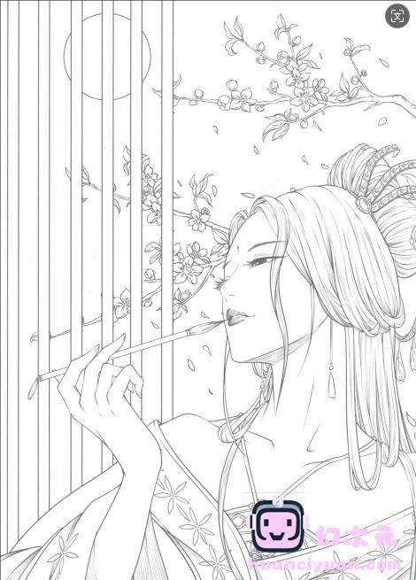 [线稿]古风线稿集III[43P]