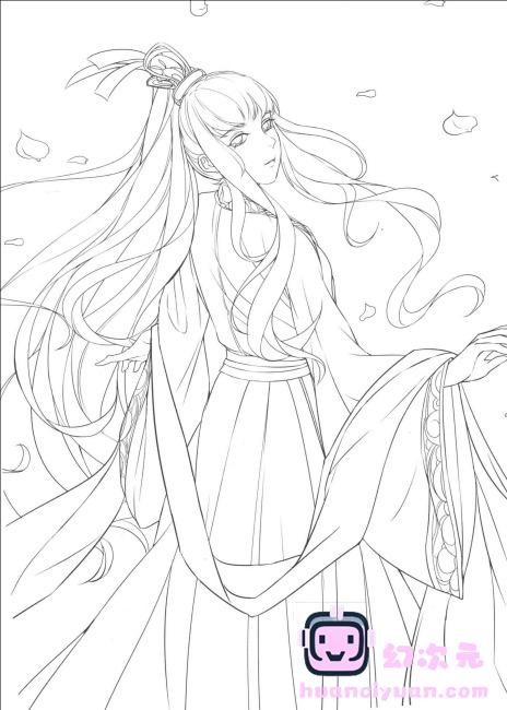 [线稿]古风线稿集II[48P]