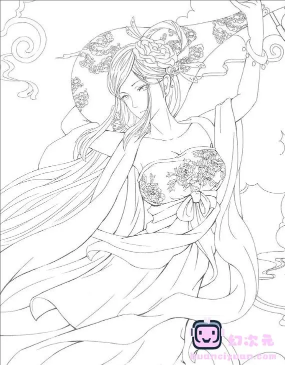 [线稿]古风线稿集I[48P]