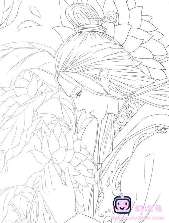 [线稿]古风线稿集I[48P]