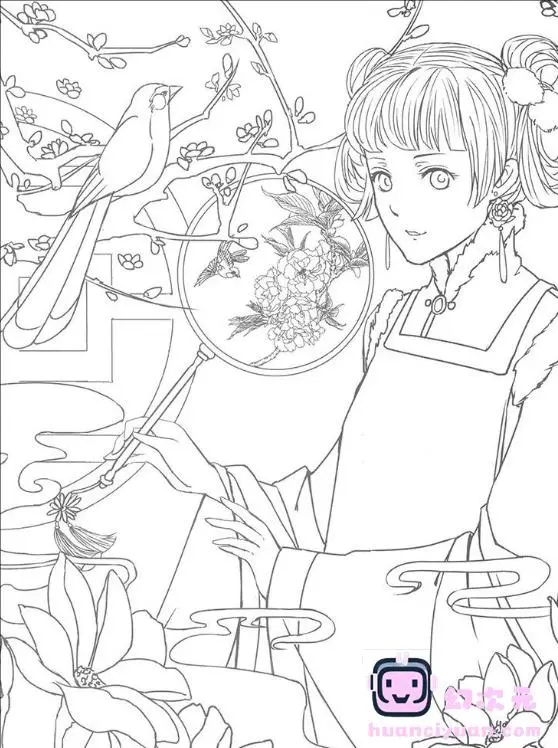 [线稿]古风线稿集I[48P]