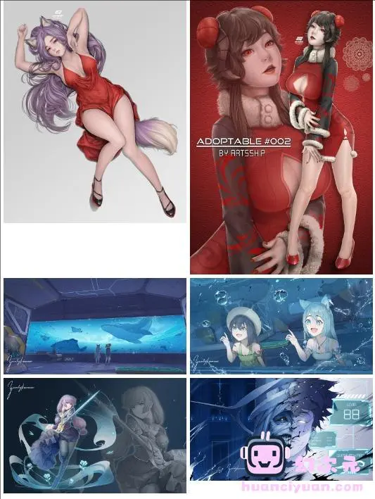 [Artsship]Pixiv+instagram+推特图片包[666P]