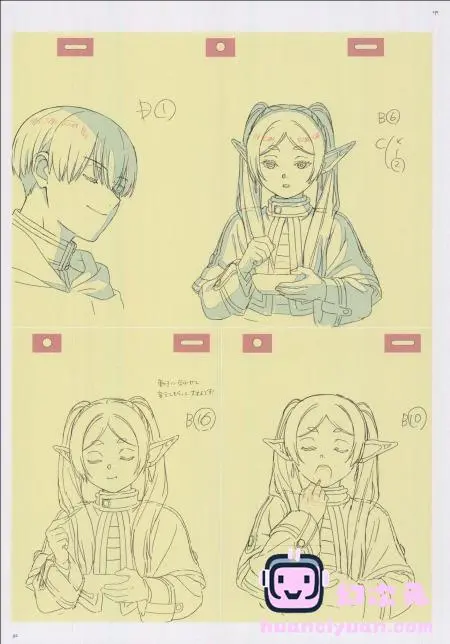 [线稿集][confeito(岩澤亨 長澤礼子)]Wiedersehen Feiern 葬送のフリーレン 仕事集[369P]