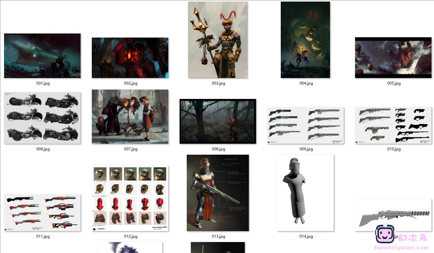 [Jan Weßbecher(janwessbecher)]artstation+instagram图片包[411P]