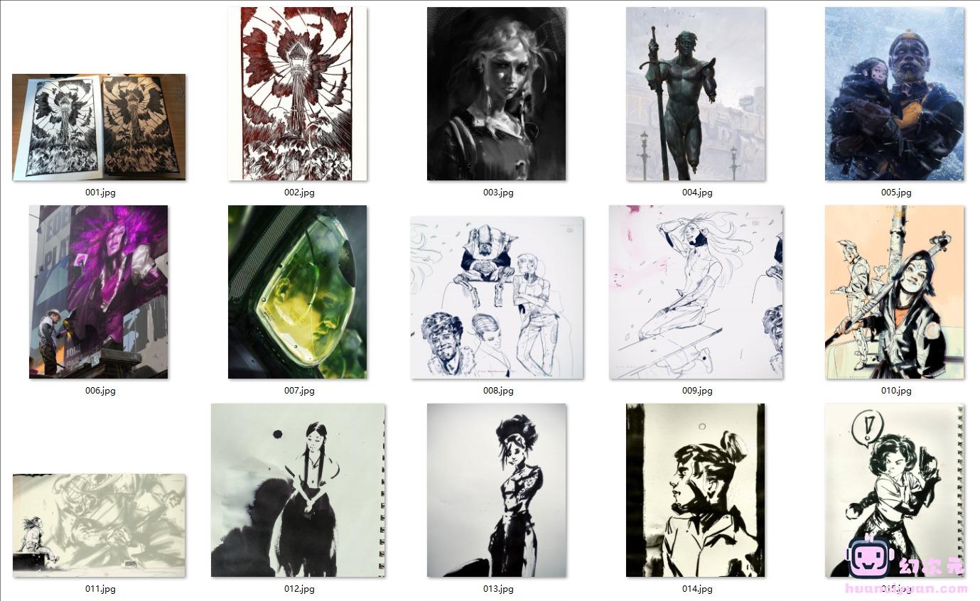 [Jan Weßbecher(janwessbecher)]artstation+instagram图片包[411P]