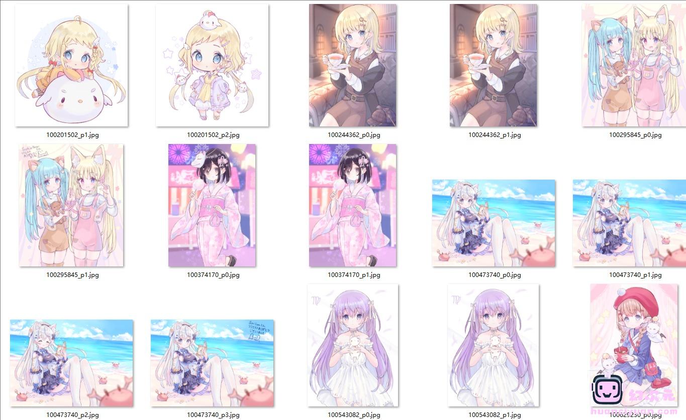 [フルーツラビット(fruitsrabbit)]Pixiv+推特图片包[376P]