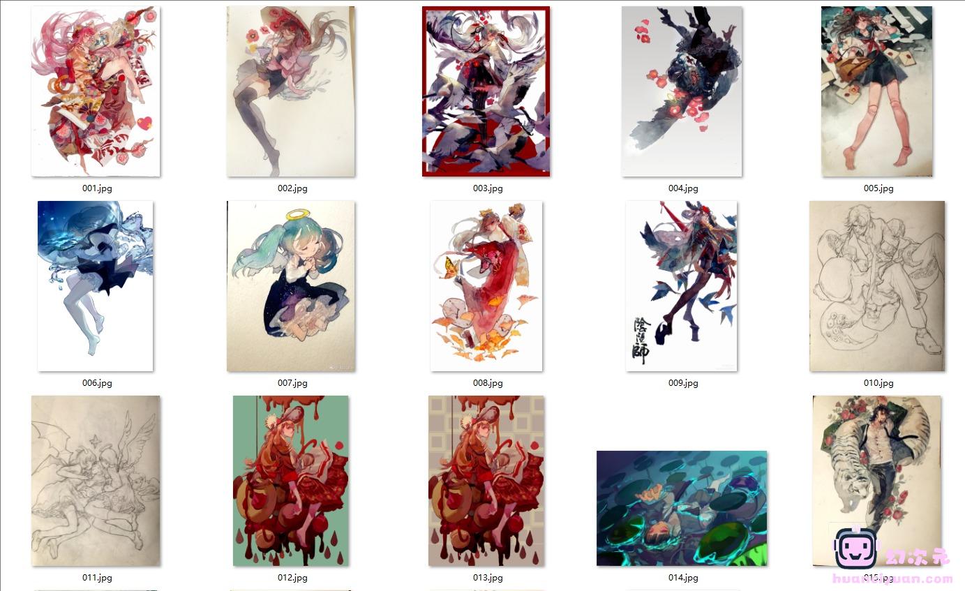 [REDUM(REDUM4)]Pixiv+推特图片包[395P]