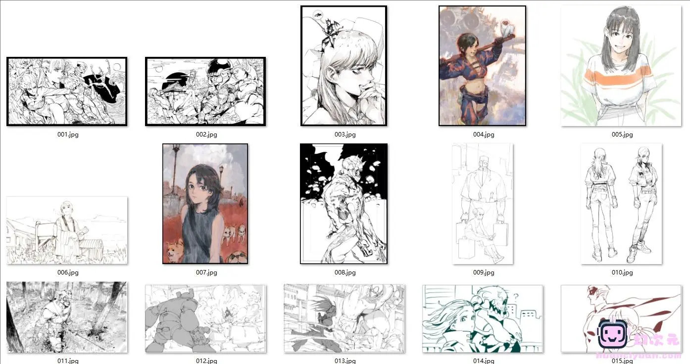 [はんぞ(hanzo1011)]Pixiv+推特图片包[204P]