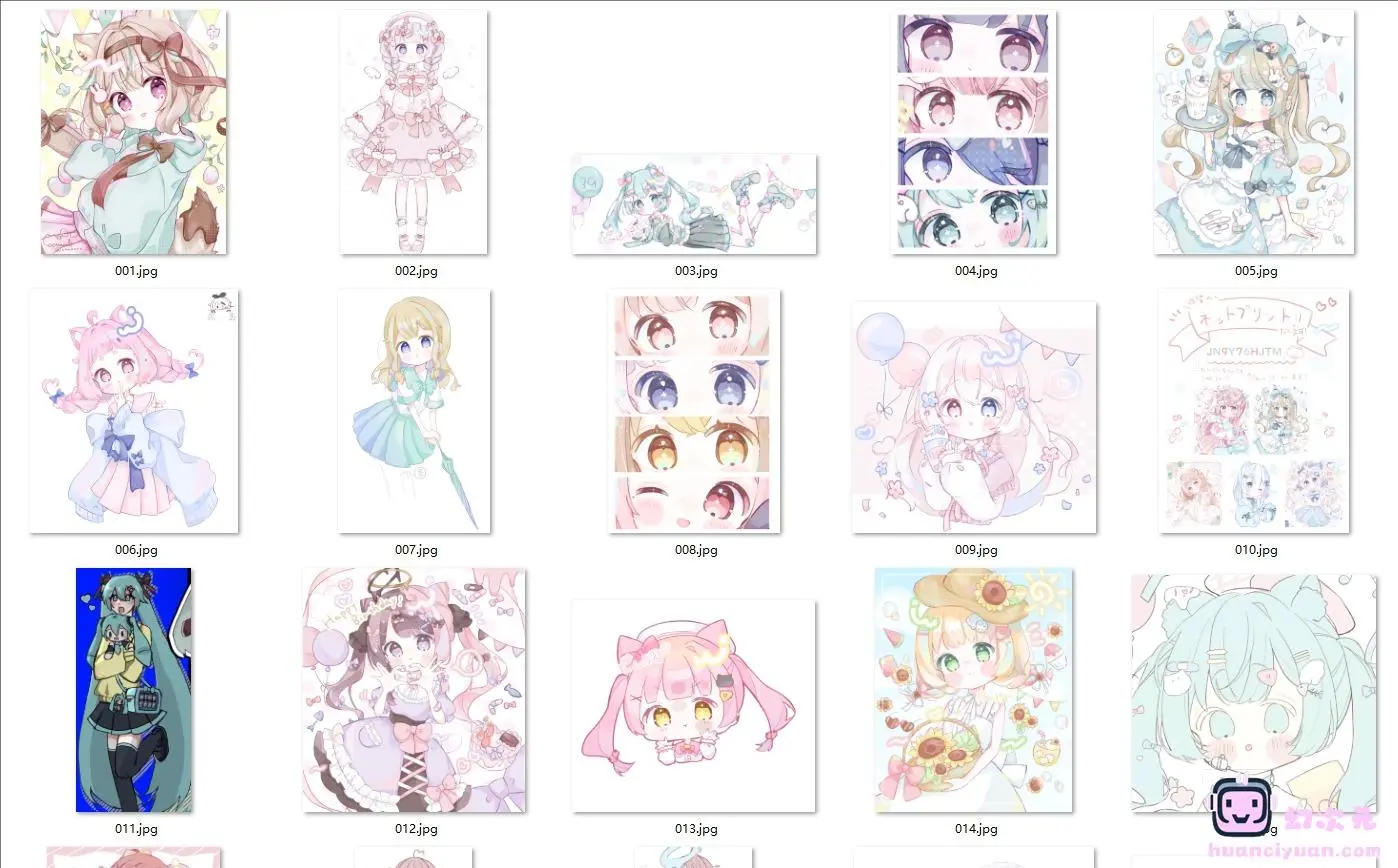 [甘花くるり(amahana_curu)]Pixiv+推特图片包[60P]