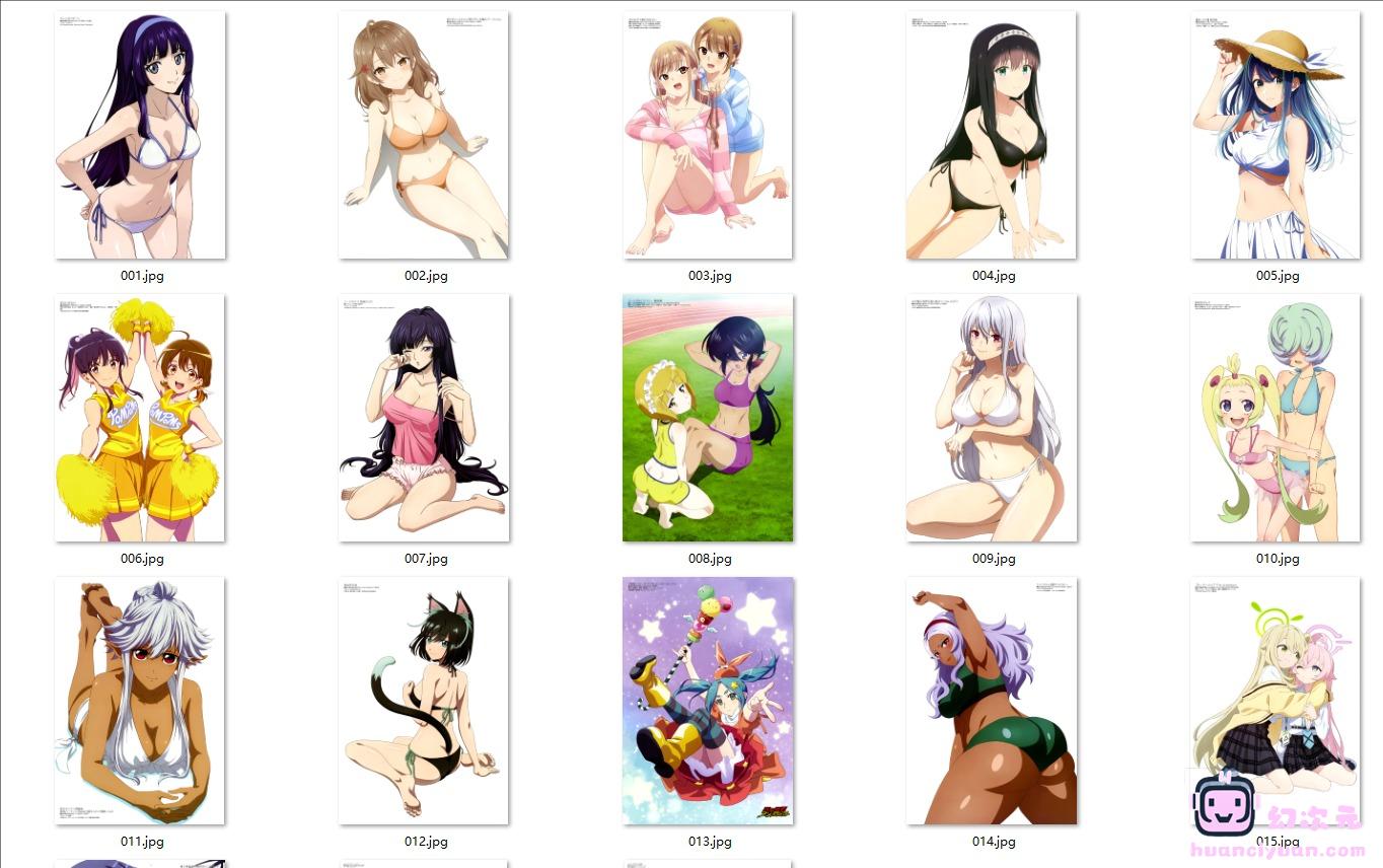 [画集]Megami Magazine 2024-10插图包[18P]