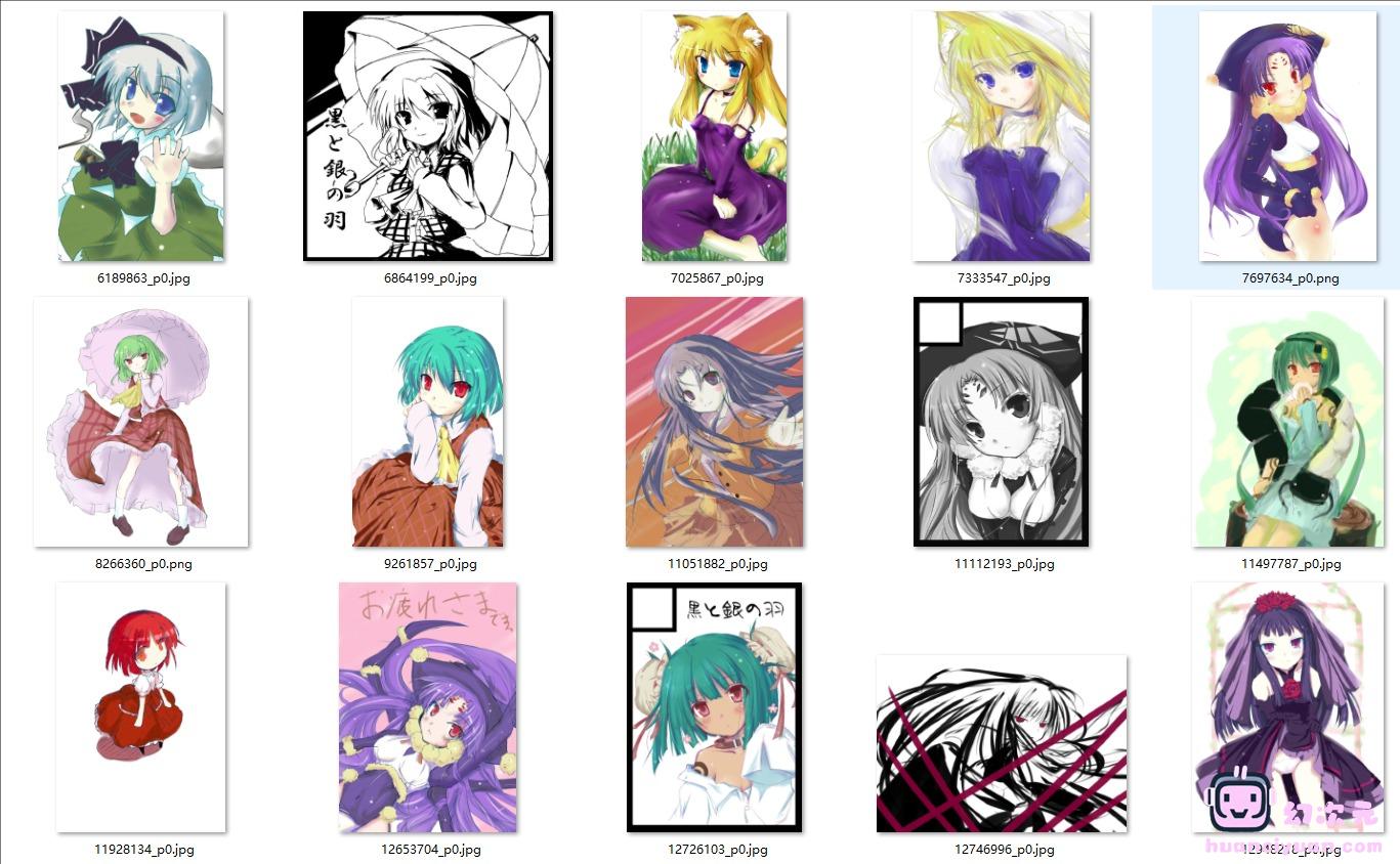 [ひざか]Pixiv+推特图片包[1219P]