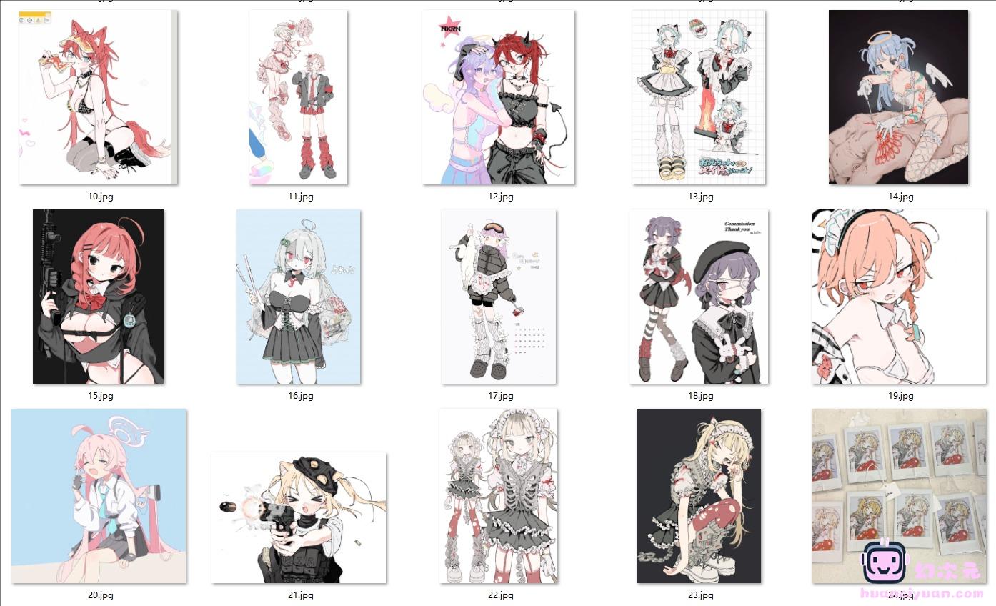 [Lbf5n]Pixiv+推特图片包[272P]