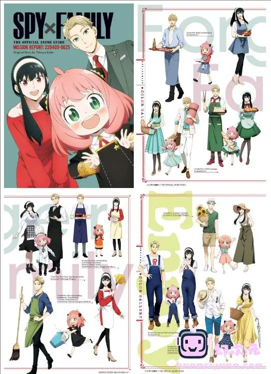 [画集]Spy x Family - The Official Anime Guide - Mission Report - 220409-0625+超解読 SPY×FAMILY[313P]