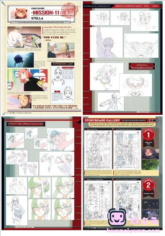 [画集]Spy x Family – The Official Anime Guide – Mission Report – 220409-0625+超解読 SPY×FAMILY[313P]