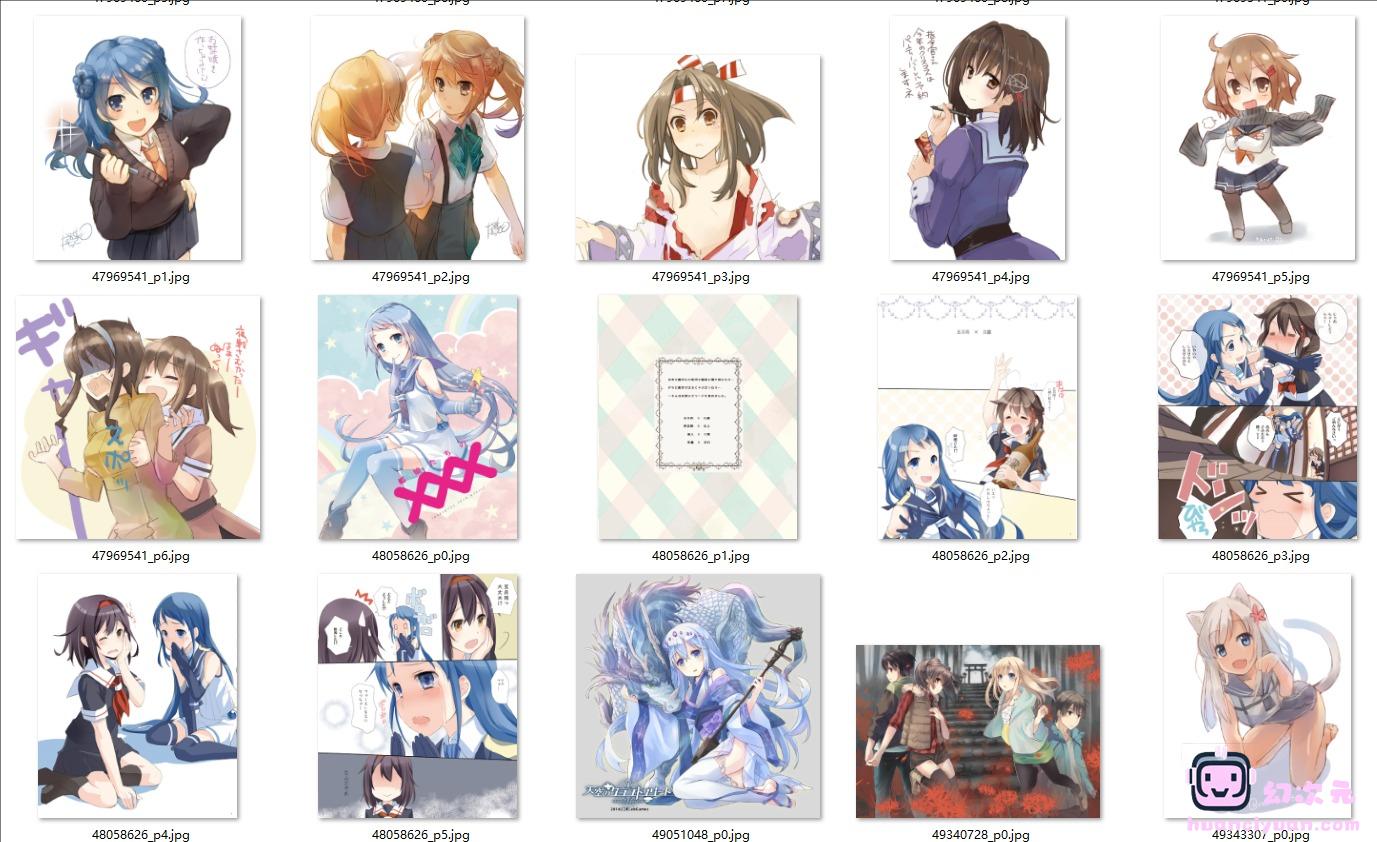 [成瀬ちさと]pixiv+instagram+推特图片包[1184P]