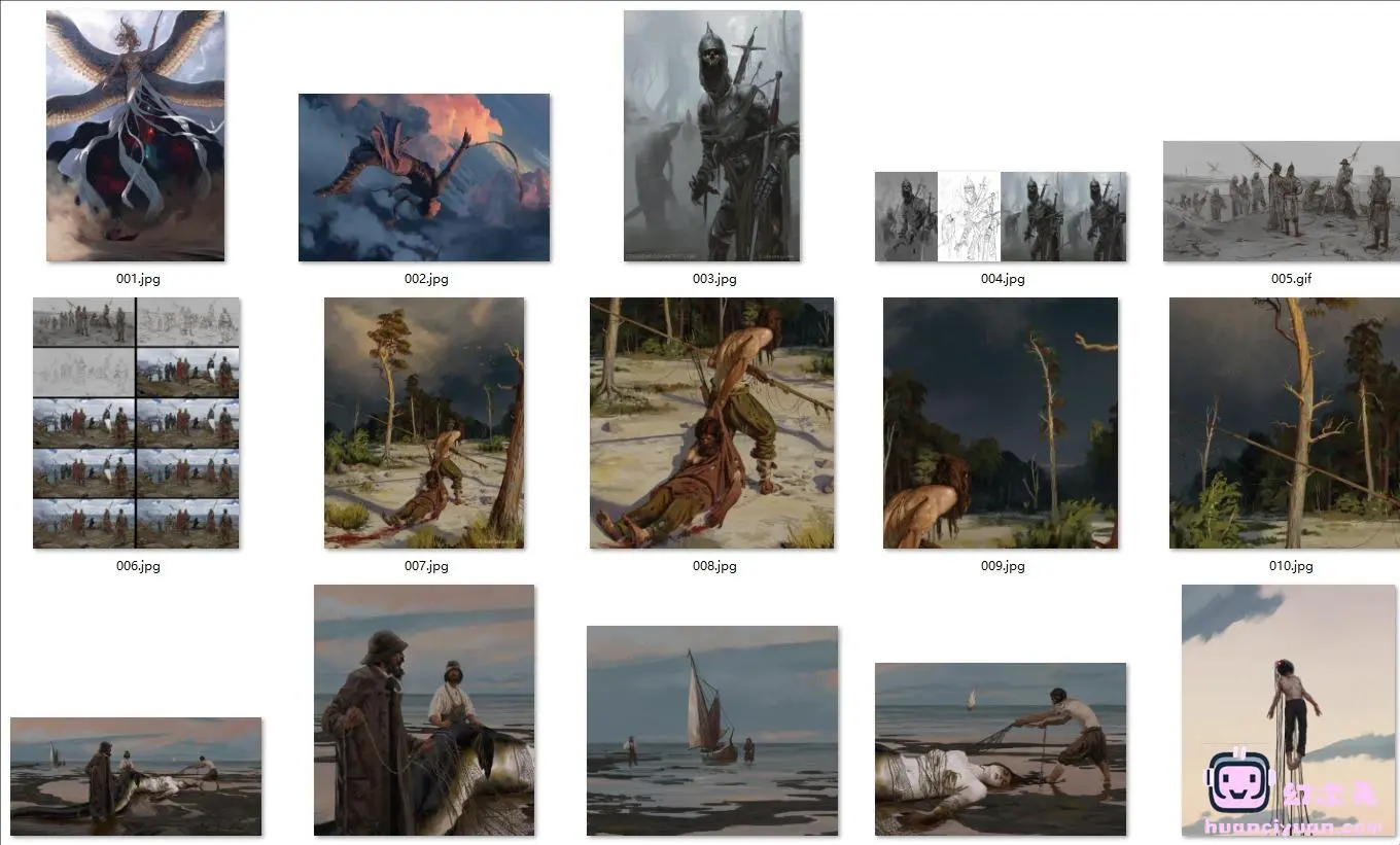 [Axel Sauerwald]artstation+instagram+推特图片包[572P]