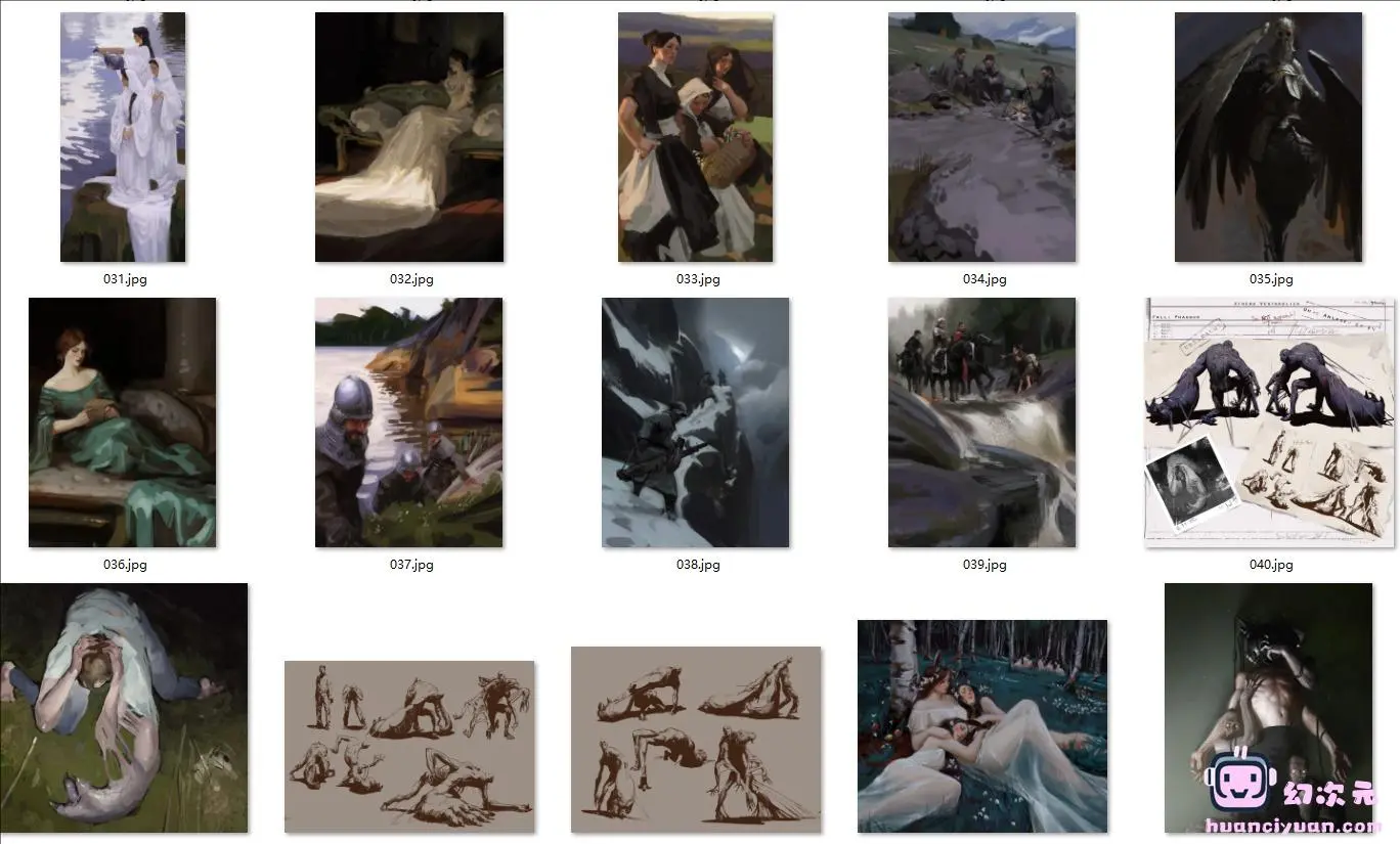 [Axel Sauerwald]artstation+instagram+推特图片包[572P]