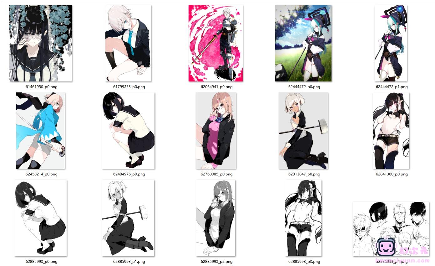 [かやはら]Pixiv+推特图片包[275P]