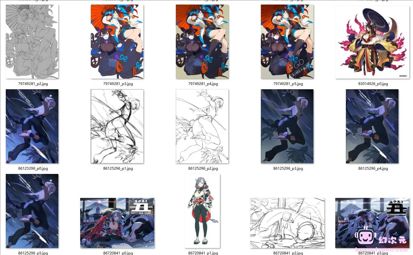 [ainezu]Pixiv+推特图片包[296P]