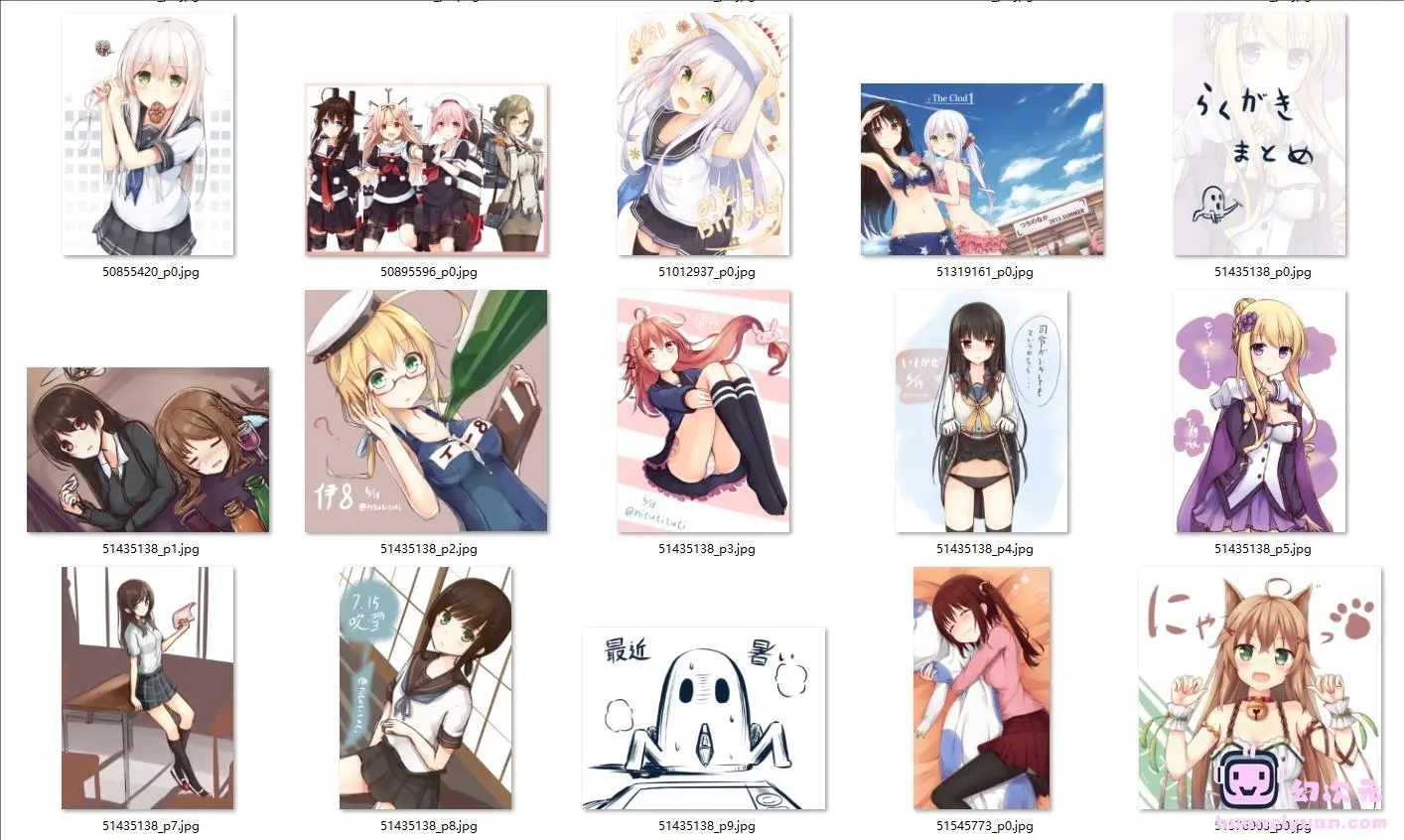 [つちくれ]pixiv+推特图片包[410P]