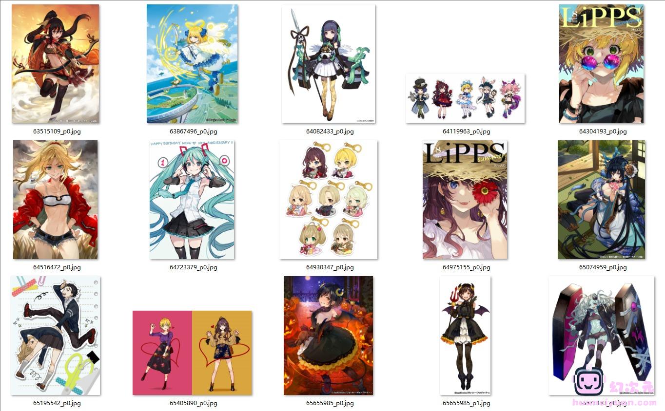 [裕(Yuu)]Pixiv+推特图片包[1179P]