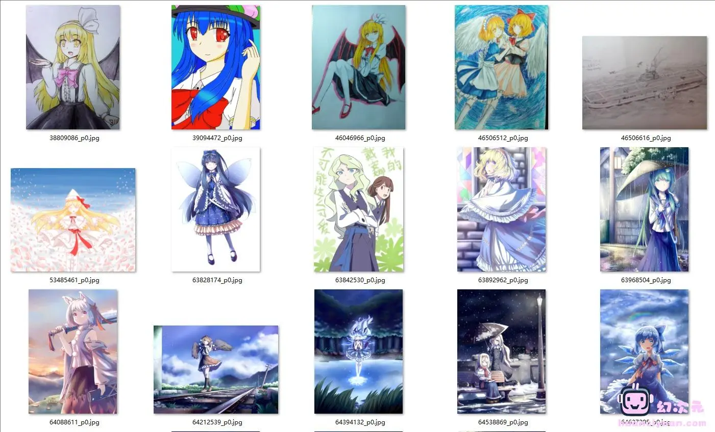 [半节]pixiv图片包[156P]