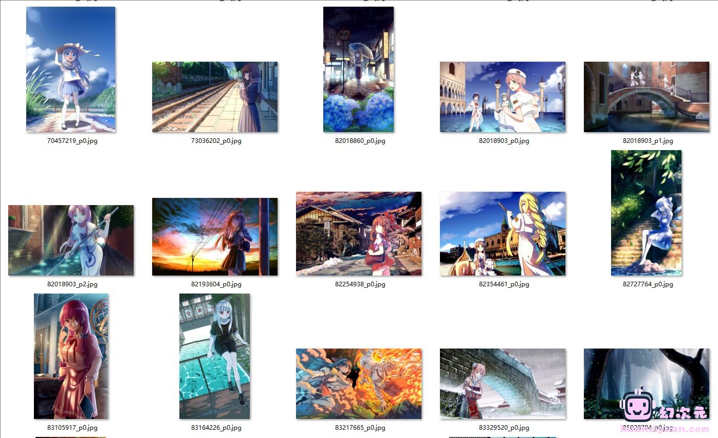 [半节]pixiv图片包[156P]