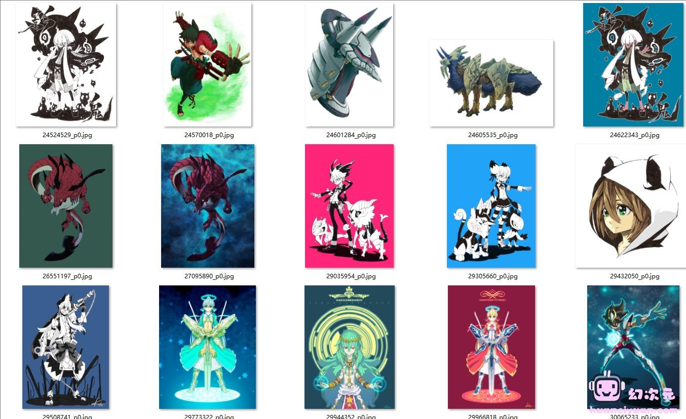 [北風友裕PIXIV+推特图片包[331P]