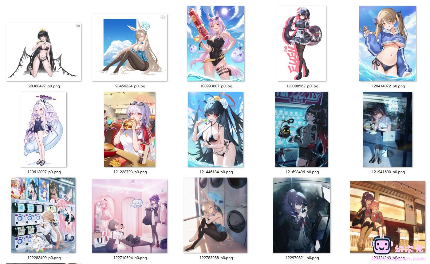 [W.J]Pixiv+推特图片包[38P]