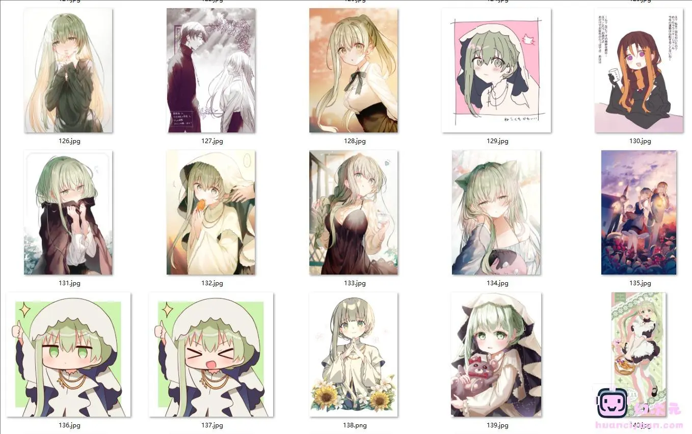 白圣女与黑牧师 图片CG包[415P]