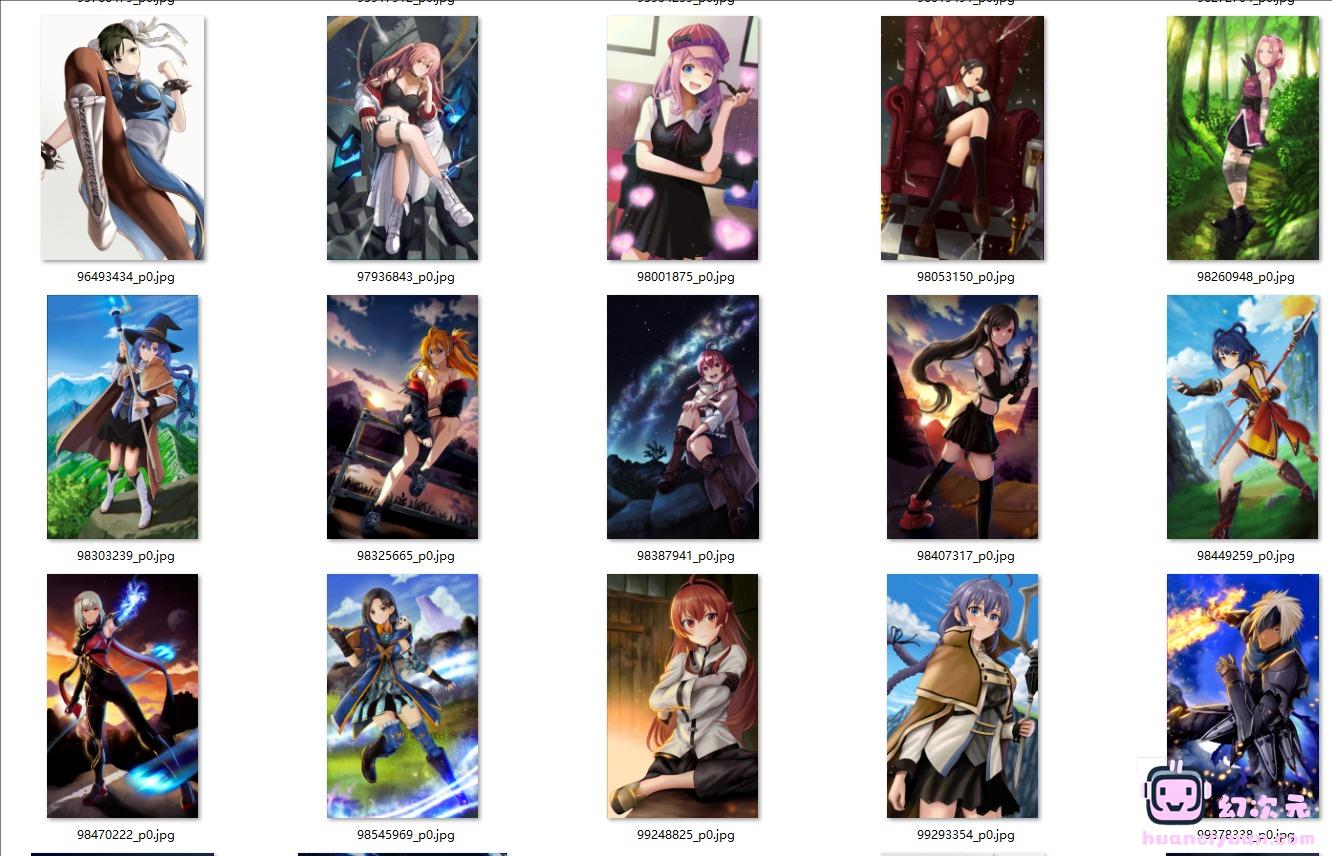 [かたてわざ]Pixiv+推特图片包[278P]