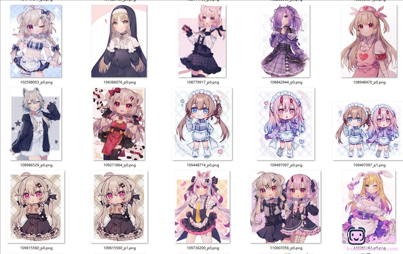 [花咲アヤメ]Pixiv+推特图片包[527P]