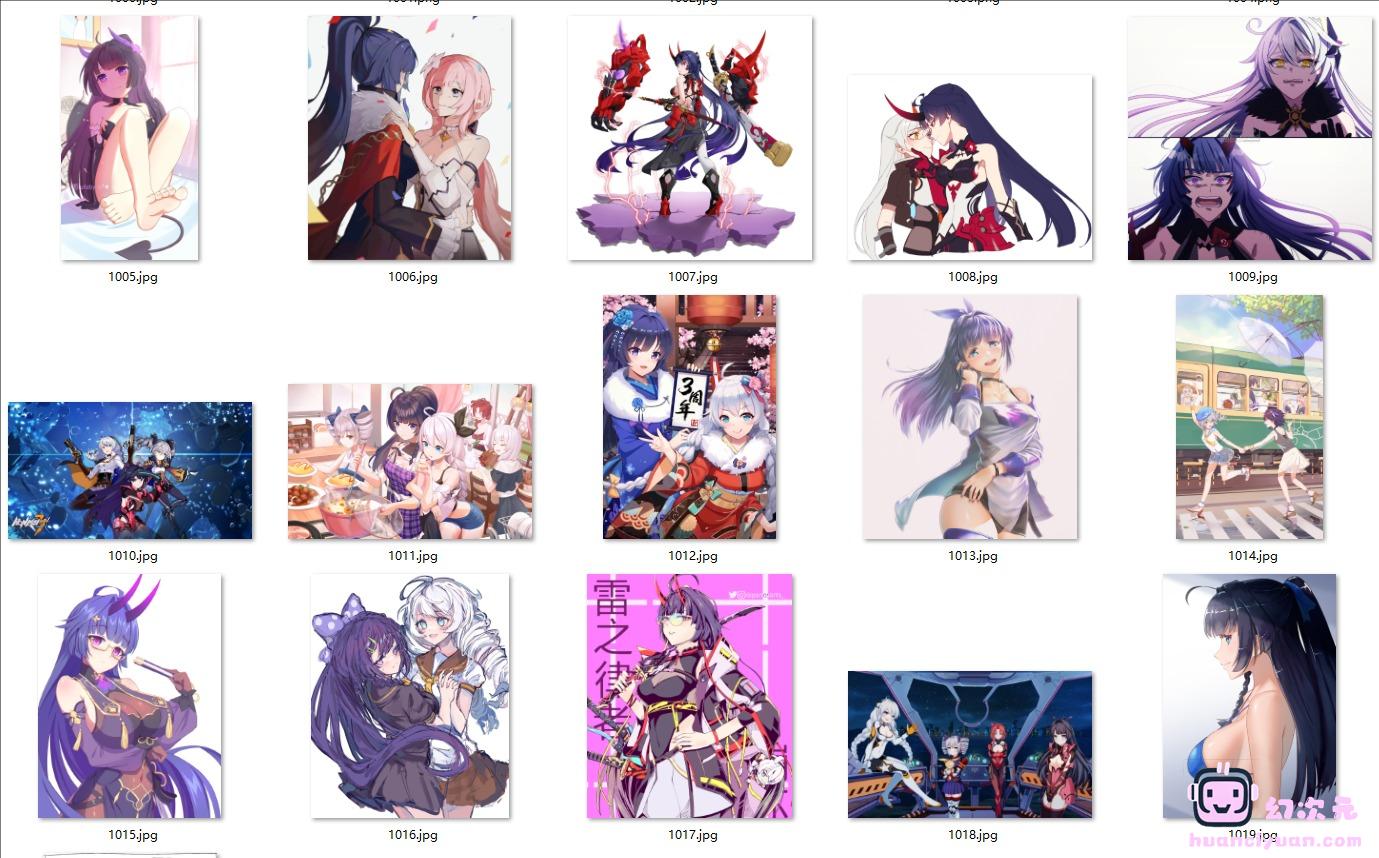 [崩坏学园2/崩坏3]雷电芽衣 高清图片CG包[1683P]