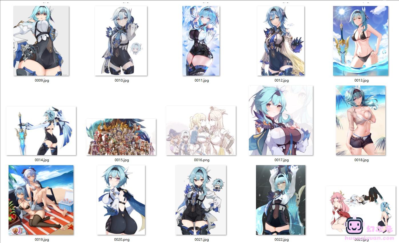 [原神]优菈·劳伦斯 高清图片CG包[1762P]