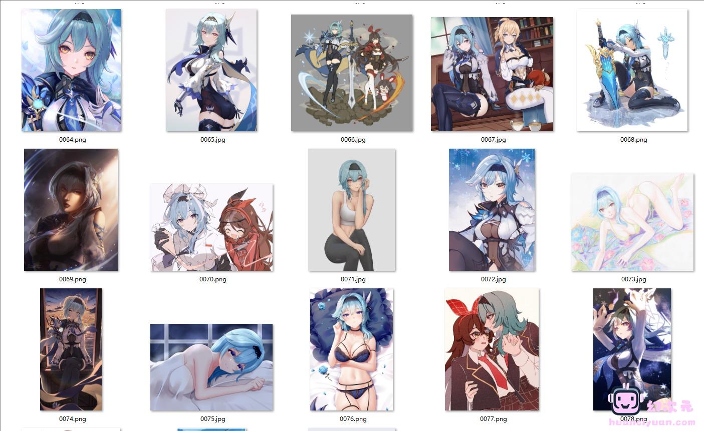 [原神]优菈·劳伦斯 高清图片CG包[1762P]