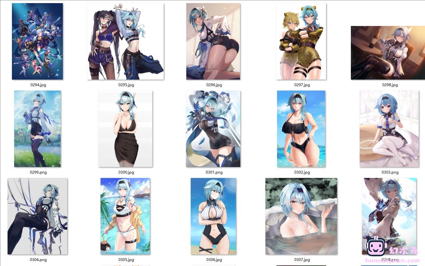 [原神]优菈·劳伦斯 高清图片CG包[1762P]