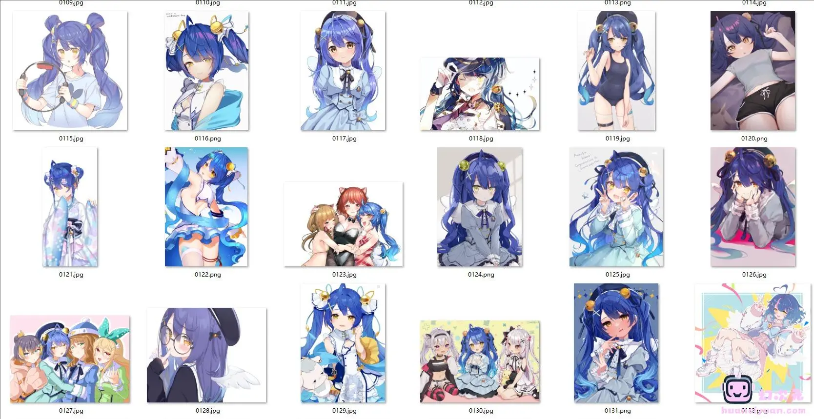 [Vtuber]天宫心/阿喵喵 高清图片CG包[383P]