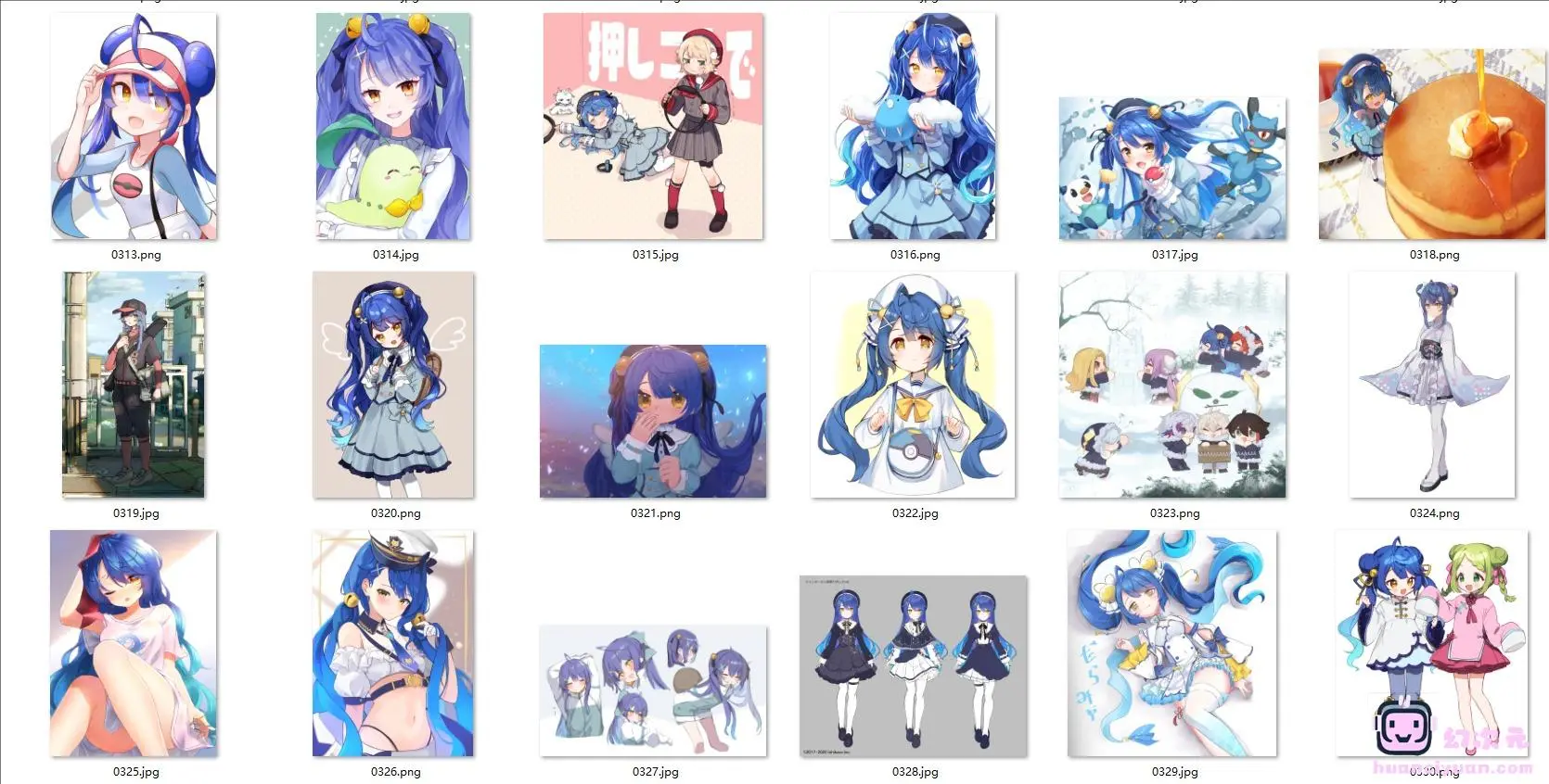 [Vtuber]天宫心/阿喵喵 高清图片CG包[383P]