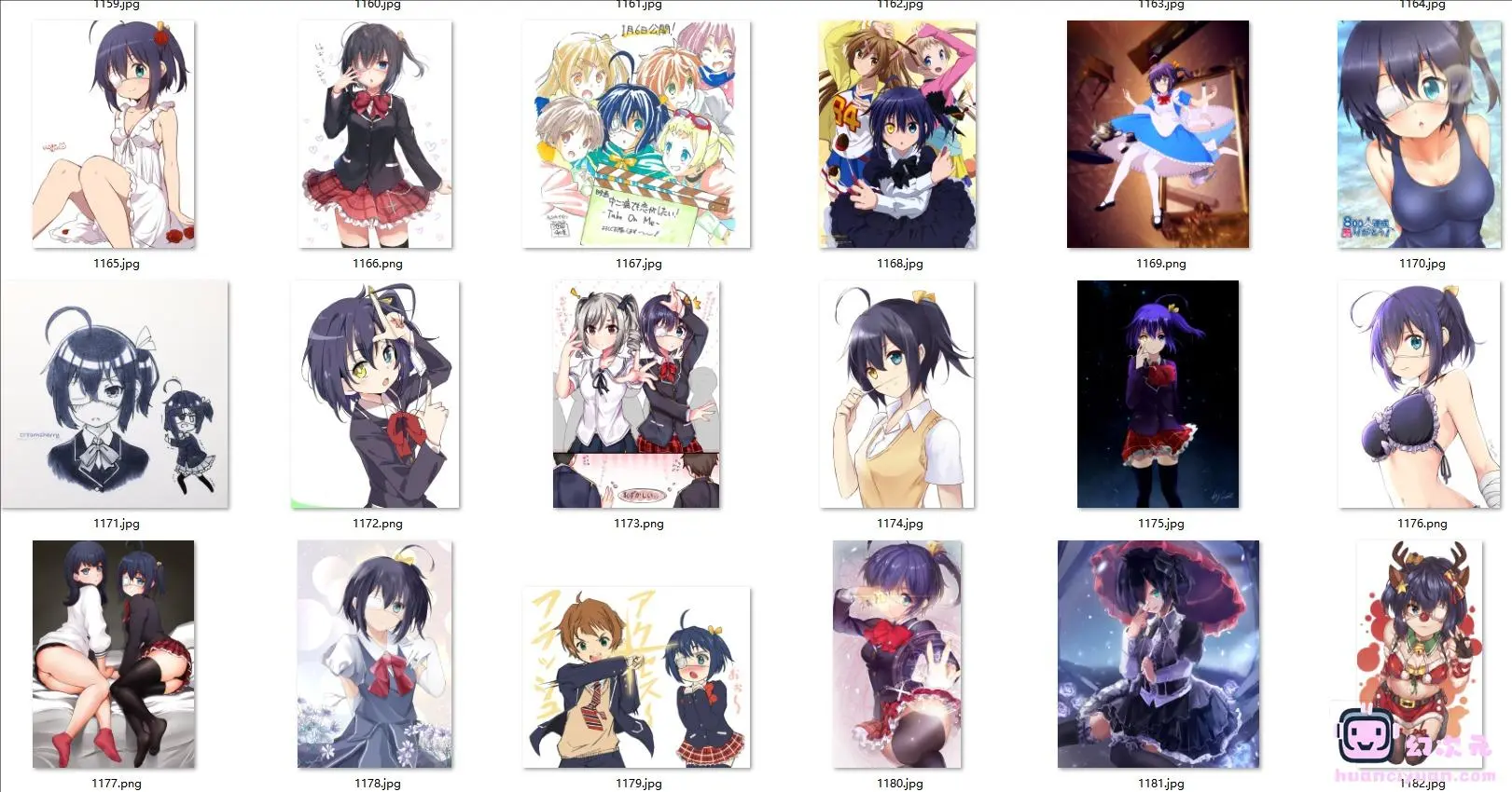 [中二病也要谈恋爱]小鸟游六花 高清图片CG包[1457P]